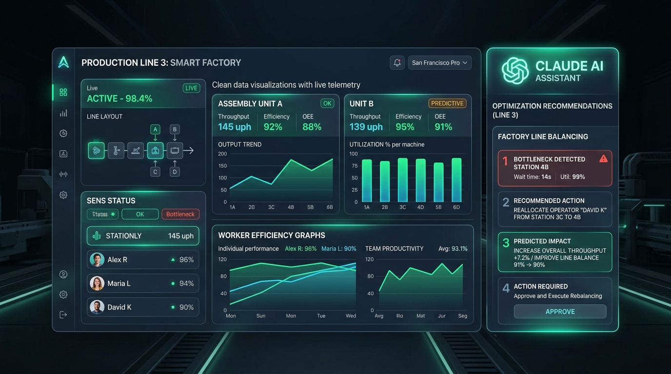 iTada Smart Factory Interface